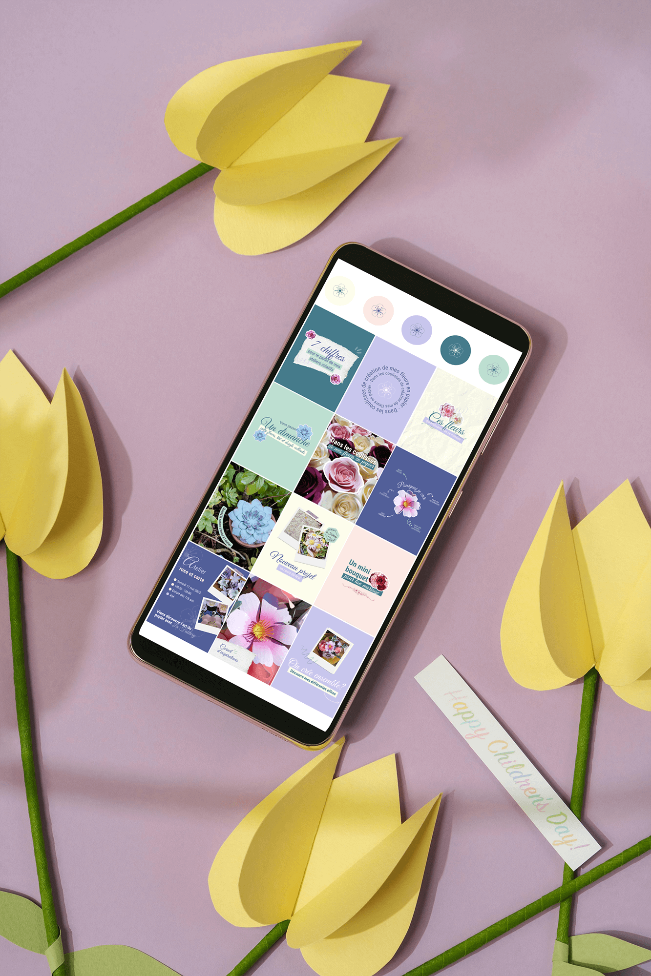 kit de visuels instagram de la fabtory
