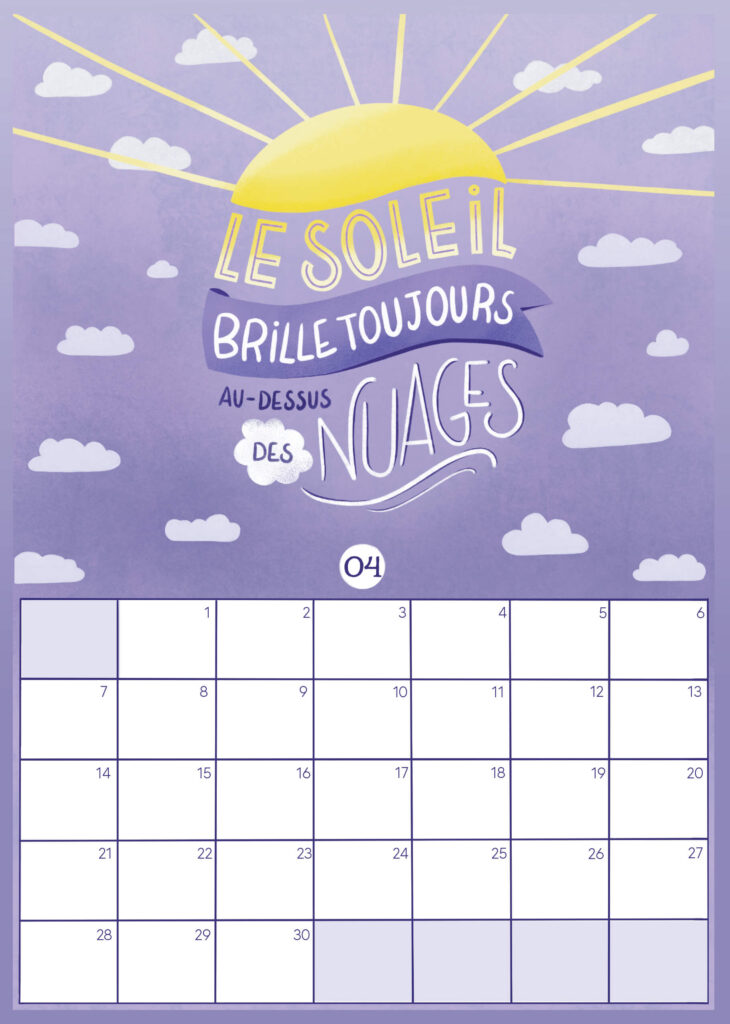 calendrier de bureau 2025