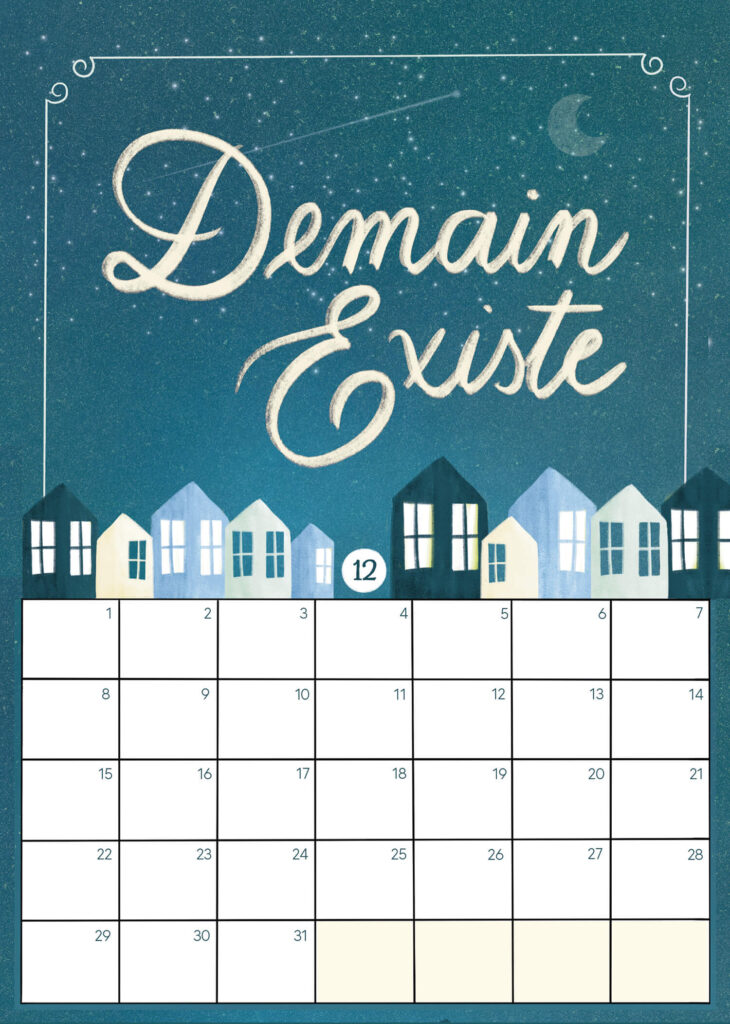 calendrier de bureau 2025