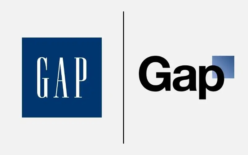 Différences logo GAP