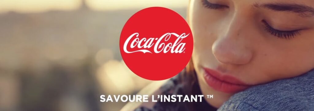 Campagne Coca cola image de marque 