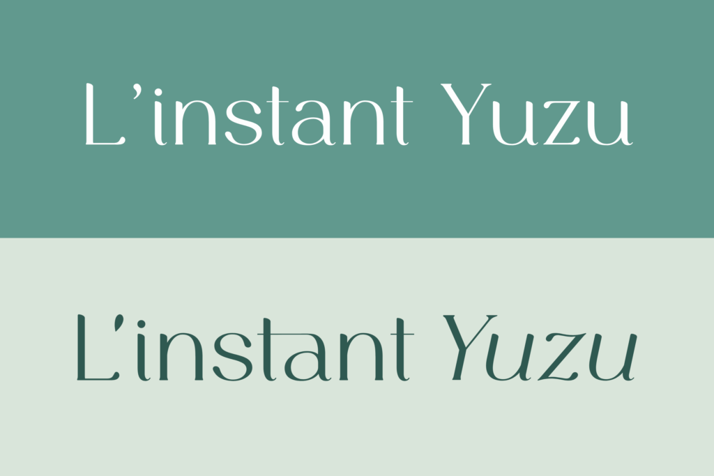Logo créé par le Studio pour L'Instant Yuzu