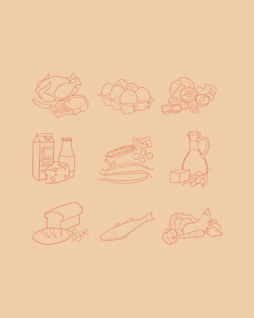 Kit d'illustration pour une diététicienne