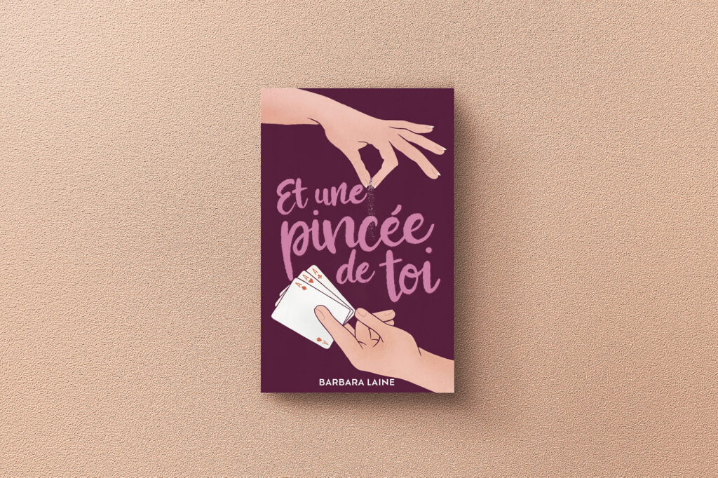 Couverture de livre créée pour le roman de Barbara Laine