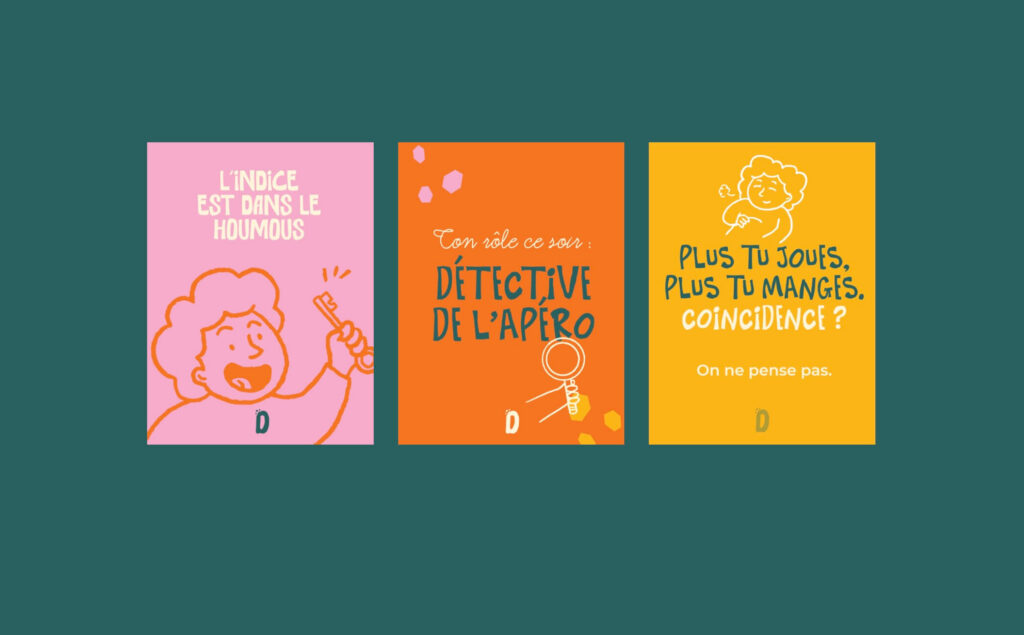 Posts Instagram créés pour Dingourmandise