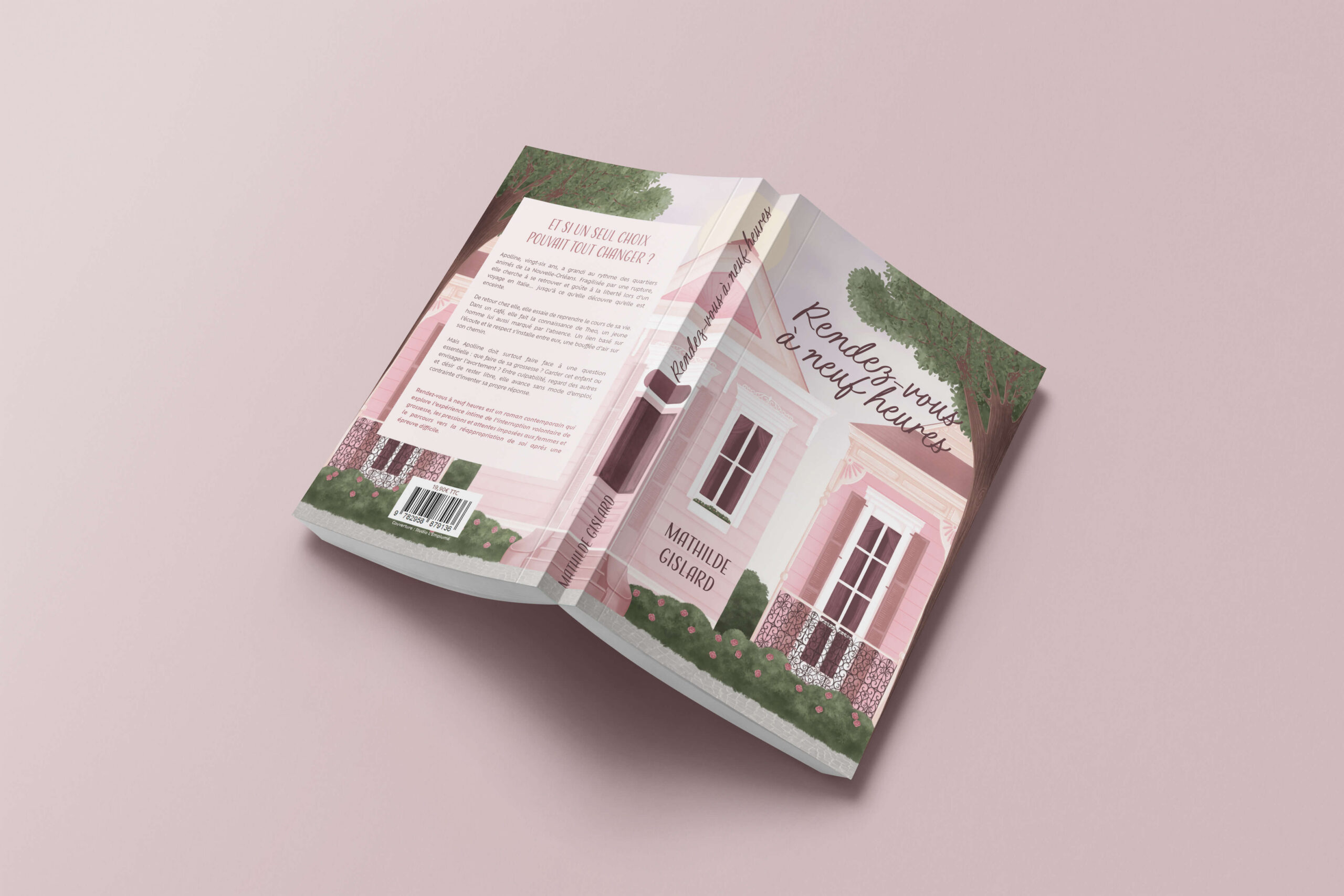 couverture du roman Rendez vous à neuf heures publié sur Amazon KDP